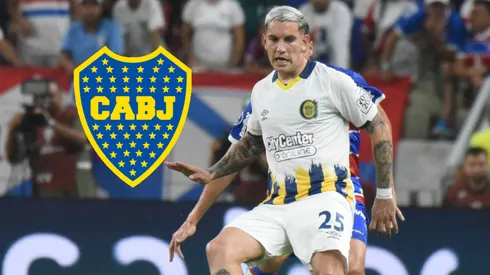 El delantero fue titular en Rosario Central.