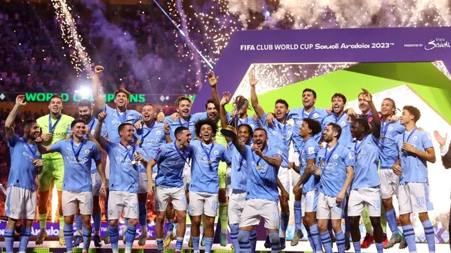 Manchester City fue el último campeón del Mundial de Clubes. (Getty)
