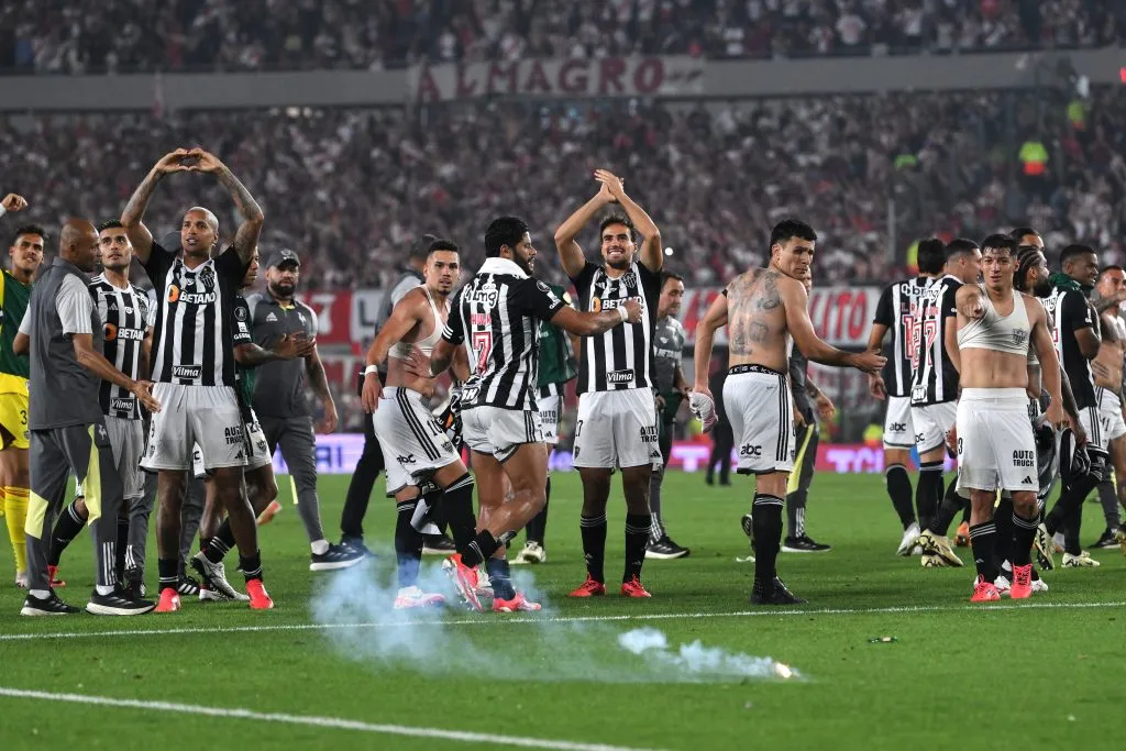 Atlético Mineiro, el primer clasificado a la final de la Copa Libertadores. (Getty)