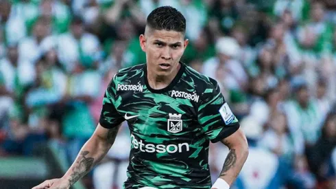 Jorman Campuzano, en Atlético Nacional.