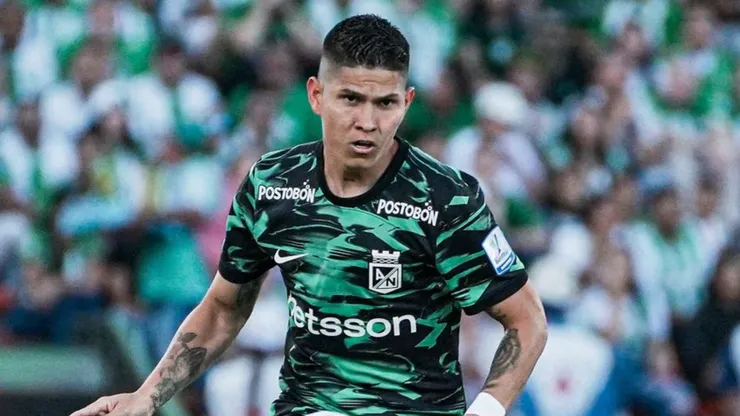 Jorman Campuzano, en Atlético Nacional.