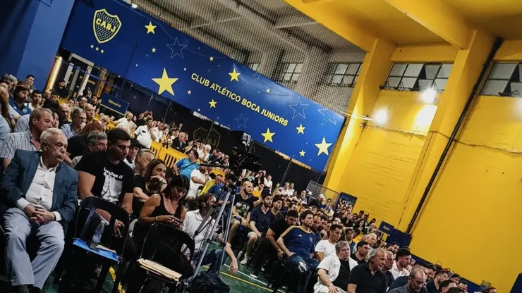 La asamblea de Boca.