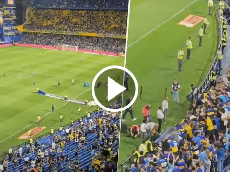 VIDEO | No se vio en TV: el jugador de Boca que se fue ovacionado por los hinchas luego del empate ante Riestra