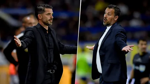 Gago y Fabbiani quedaron cara a cara en La Bombonera.