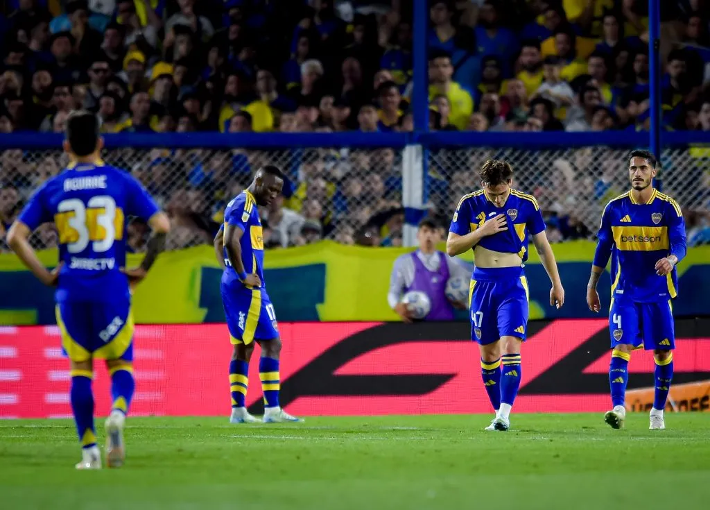 Boca empató contra Riestra 1 a 1 (Getty Images)
