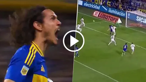 Edinson Cavani en Boca