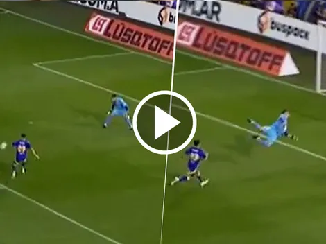 VIDEO | Un baldazo: el gol de Riestra contra Boca en el arranque del primer tiempo