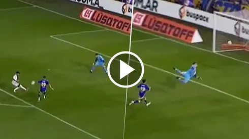 El gol de Riestra contra Boca