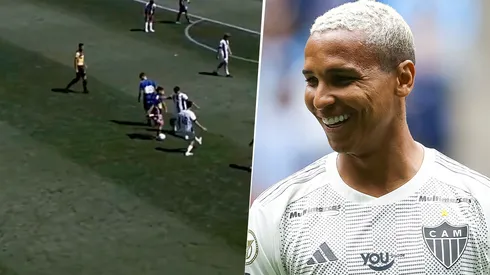 El brasileño compartió el video donde lo imitaron.