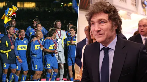 Un ídolo de Boca le hizo un reclamo a Javier Milei.