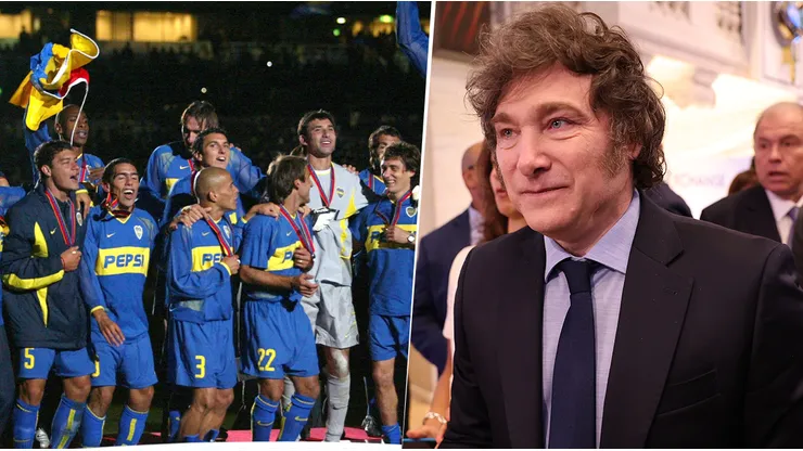 Un ídolo de Boca le hizo un reclamo a Javier Milei.