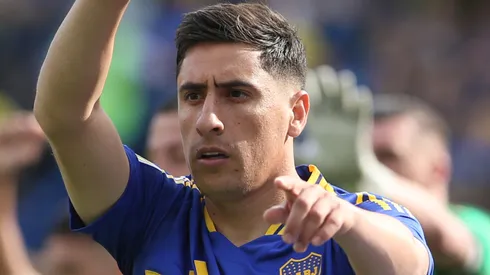 Miguel Merentiel, afuera de los concentrados.