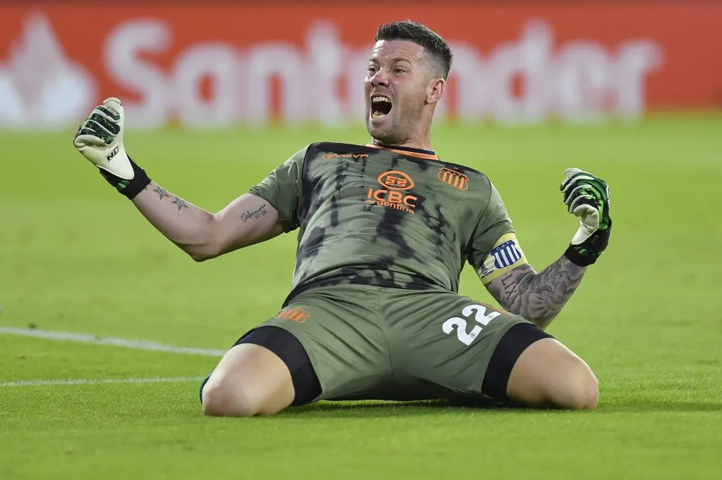 Guido Herrera, en Talleres. (Getty)