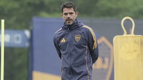 Fernando Gago, en Boca.