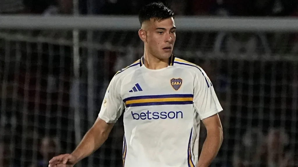 Anselmino le gusta a Gago, pero cree que debe mejorar. (Imago)