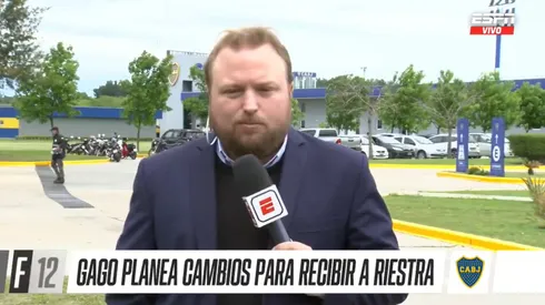 Augusto César reveló el sistema que usaría Boca.