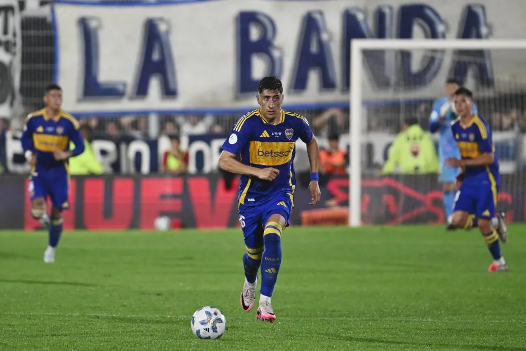 Miguel Merentiel, en Boca. (Getty)