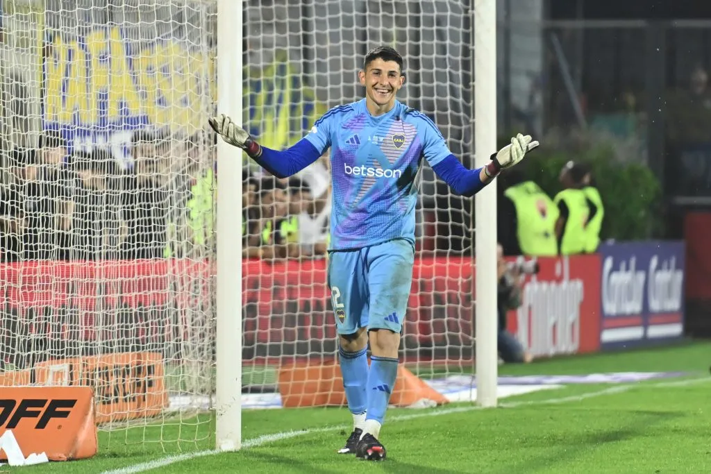Leandro Brey seguiría en el arco de Boca. (Getty)