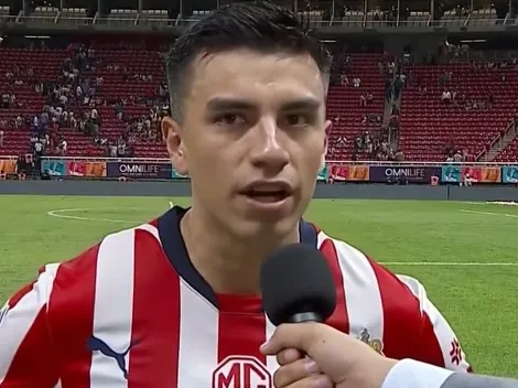 El palazo de Fernando Beltrán, capitán de Chivas, para Gago: "Mejor que se fue"