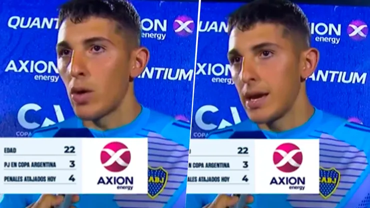 Leandro Brey habló sobre la competencia con Sergio Romero.
