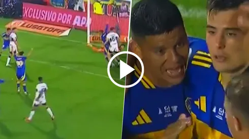 El gol de Aaron Anselmino a Gimnasia