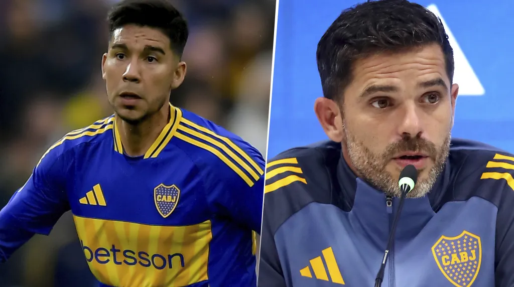 Pol Fernández y Gago en Boca (Getty Images)