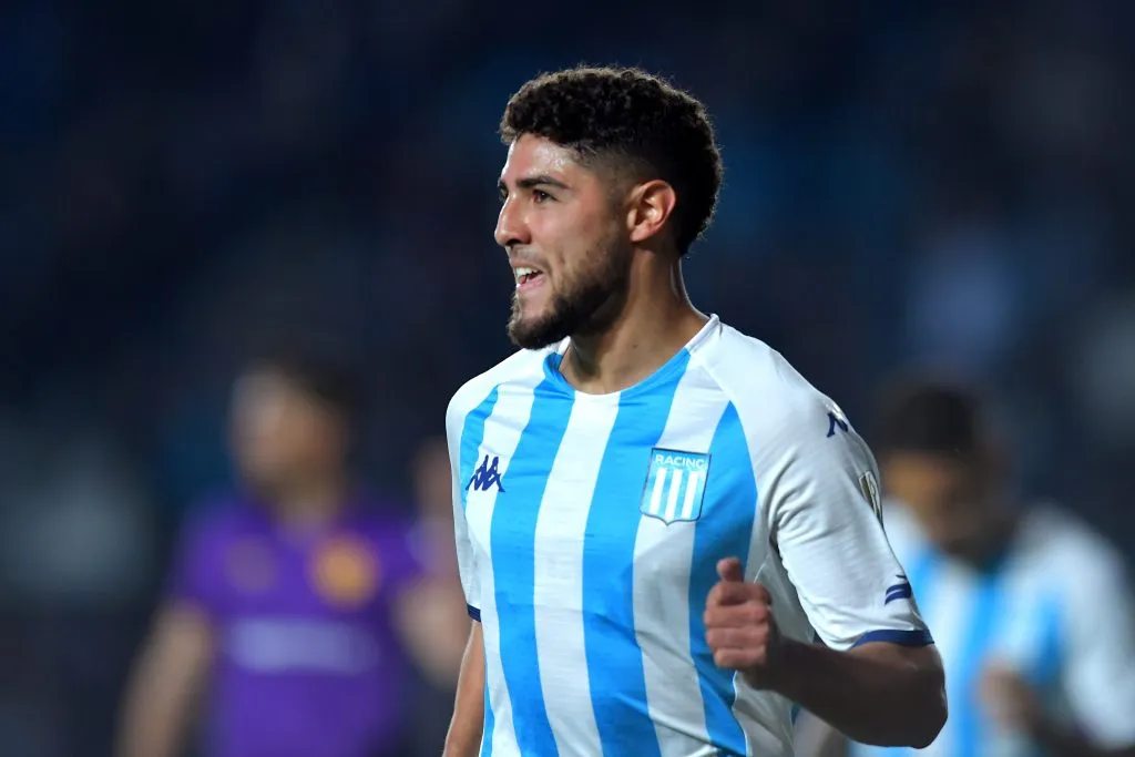 Maxi Romero en Racing (Getty Images)