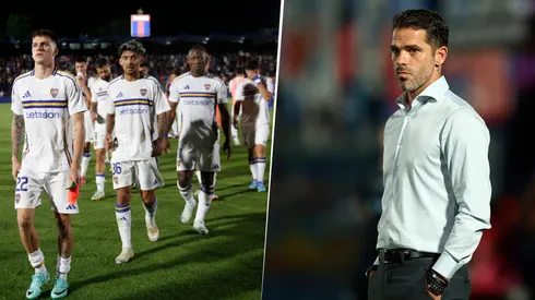 Gago habló con el plantel.