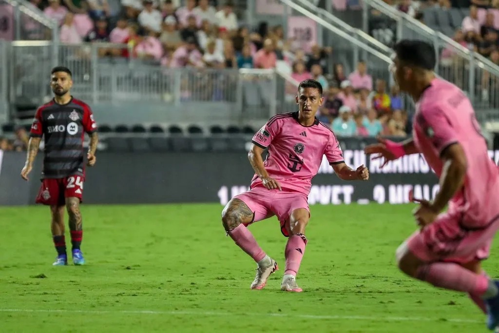 Matías Rojas, en Inter Miami. (Getty)