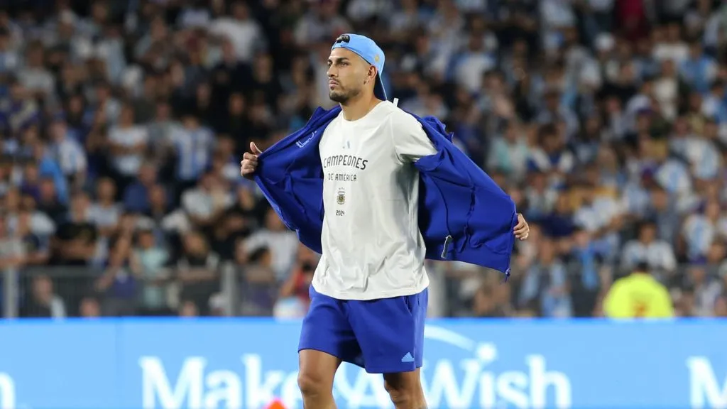 Paredes es convocado casi siempre por Scaloni. (Getty)