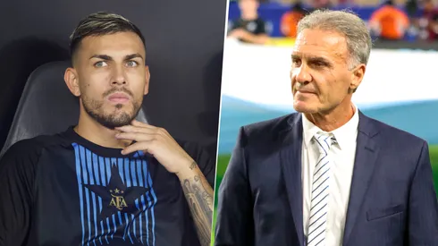 El palito de Leandro Paredes a Oscar Ruggeri.