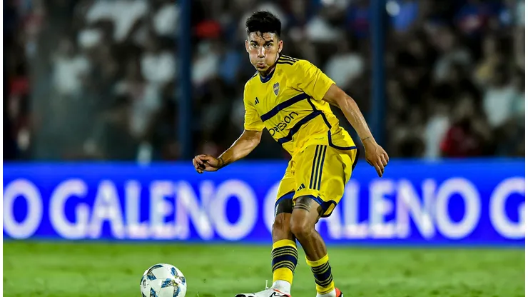 Pol Fernández, en Boca.