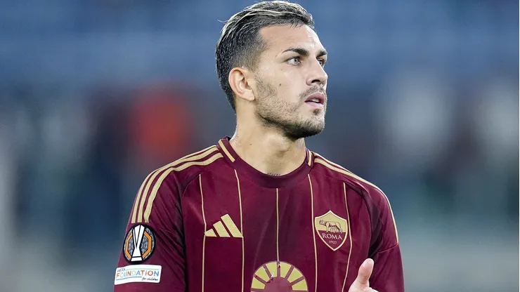Leandro Paredes en la Roma