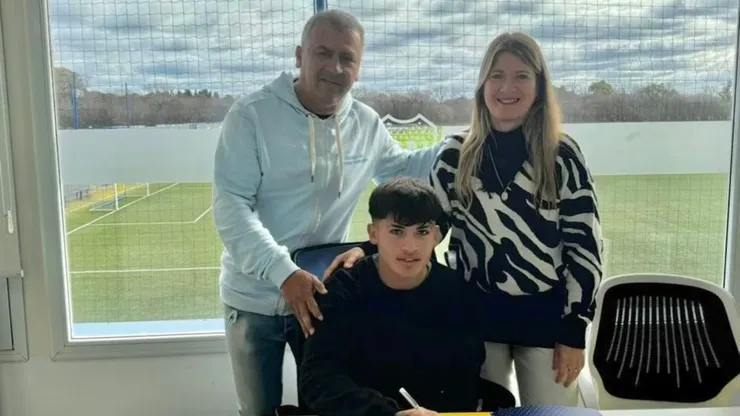 Antonio Vidal González sueña con el debut de su hijo Ezequiel en la Primera de Boca.