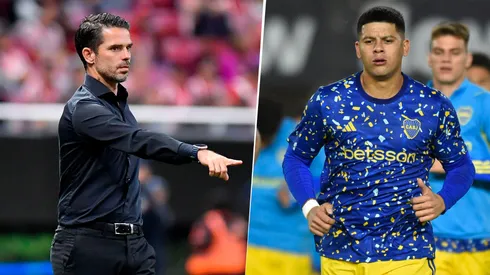 Fernando Gago será exigente con Marcos Rojo en Boca.
