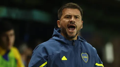 Mariano Herrón, entrenador interino de Boca (Imago)