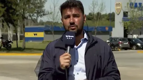 Leandro Aguilera, periodista de TyC Sports