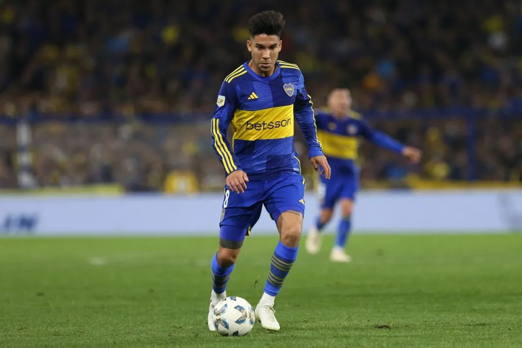 Pol Fernández en Boca (Getty Images)
