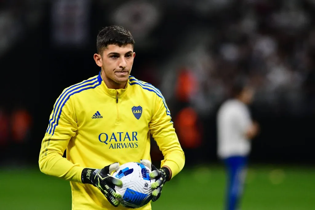 Leandro Brey tiene chances de consolidarse como titular en Boca. (Imago)