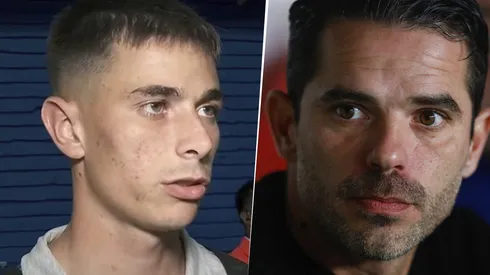 Valentín Gómez y Fernando Gago