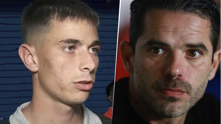 Valentín Gómez y Fernando Gago