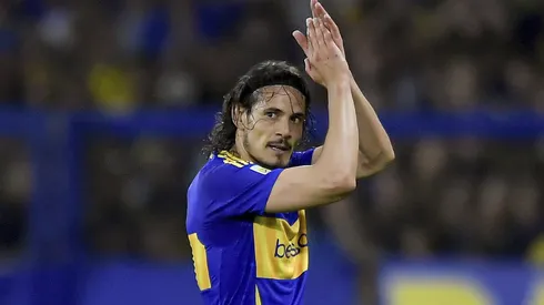 Edinson Cavani en Boca