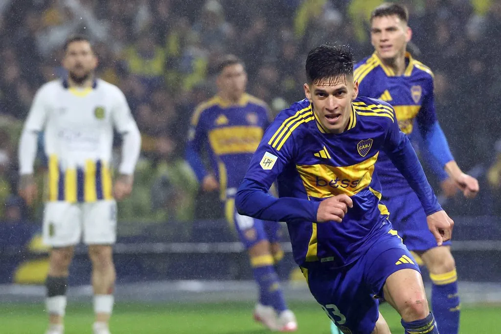 Brian Aguirre, en Boca. (IMAGO)