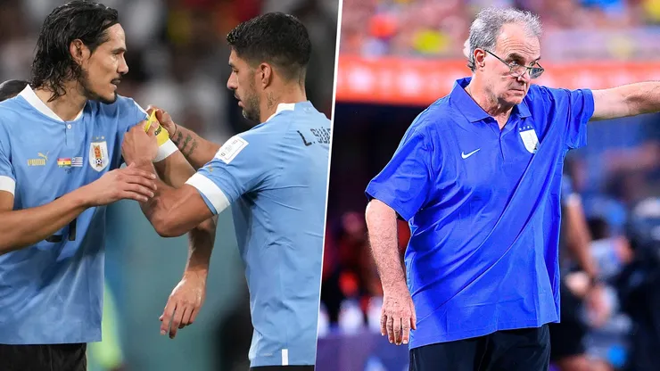 Suárez cargó contra Bielsa. Y marcó qué opina Cavani.