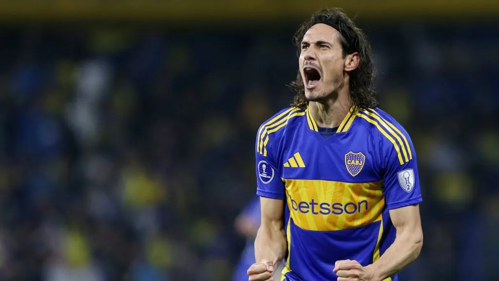 Edinson Cavani en Boca