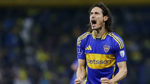 Edinson Cavani en Boca