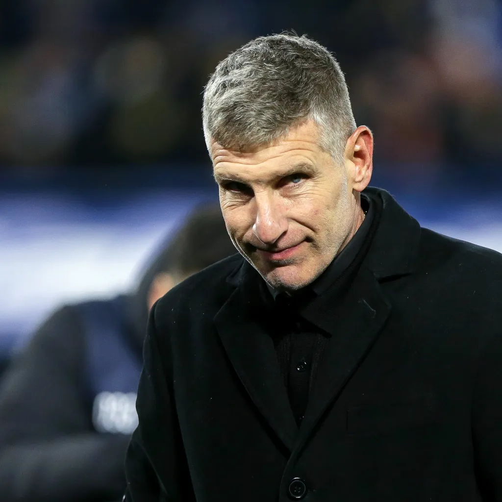 Martín Palermo, DT de Olimpia (Getty Images)
