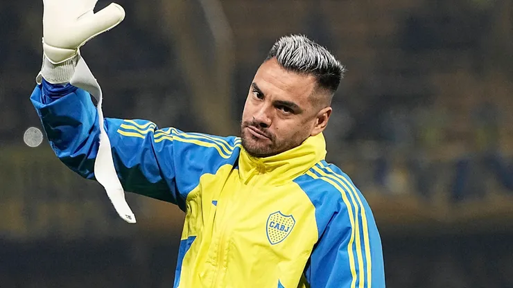 Sergio Romero, en Boca.