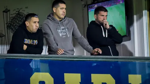 Juan Román Riquelme, en Boca.