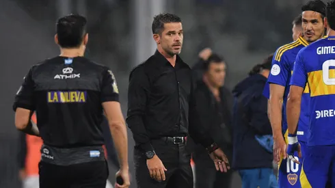 Gago reveló por qué sacó a Cavani y Zeballos.